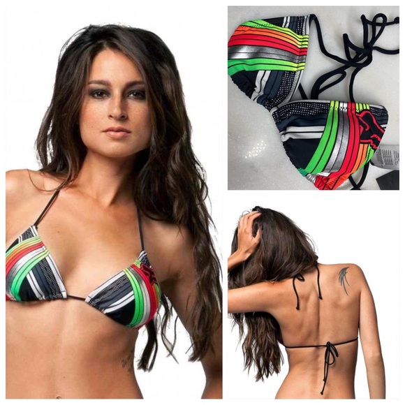 Fox Other - 🌊 FOX Racing Twisted Triangle Swim Suit Bikini